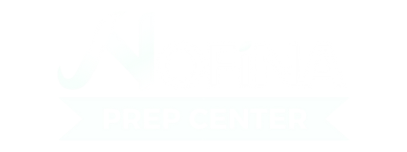 nofina prep center logo white
